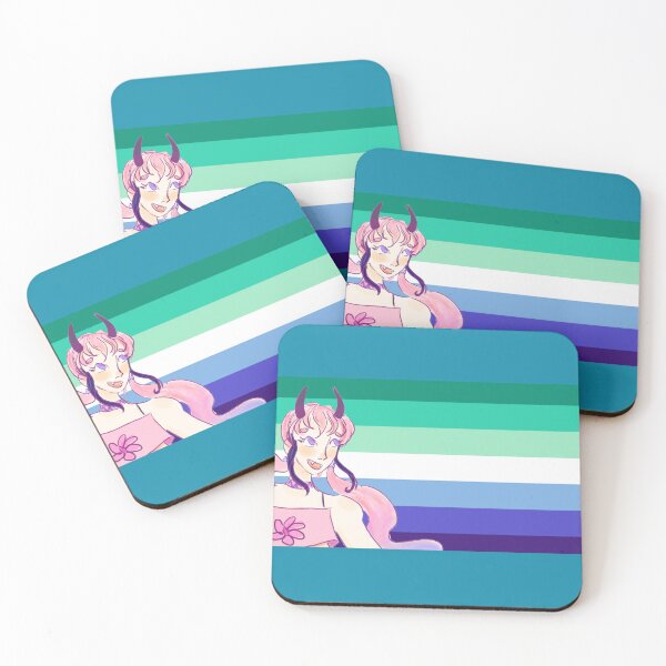 Item preview, VOCALOID MEIKA Hime MLM Gay Flag  designed and sold by Holli Anderson.
