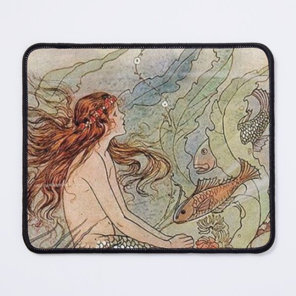 Item preview, Vintage Little Mermaid designed and sold by ArtHistoryLover.