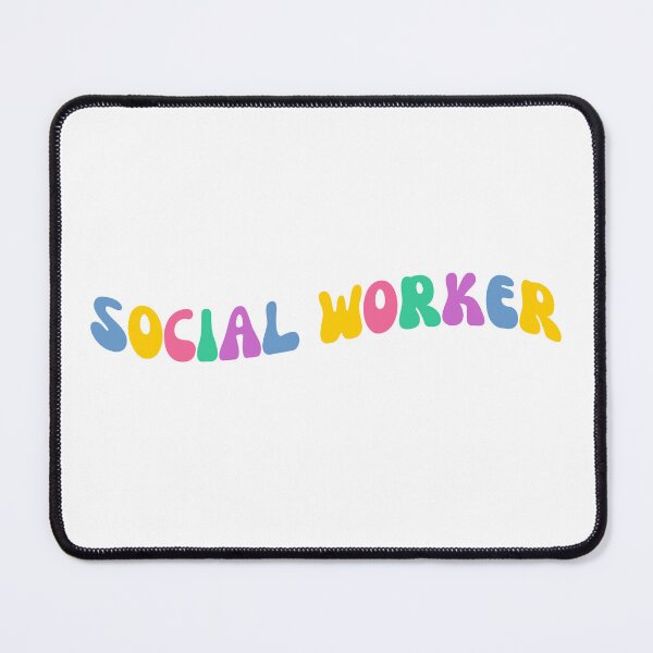 Item preview, Retro Floral Social Worker- Social Work - LSW MSW LCSW designed and sold by CaitU.