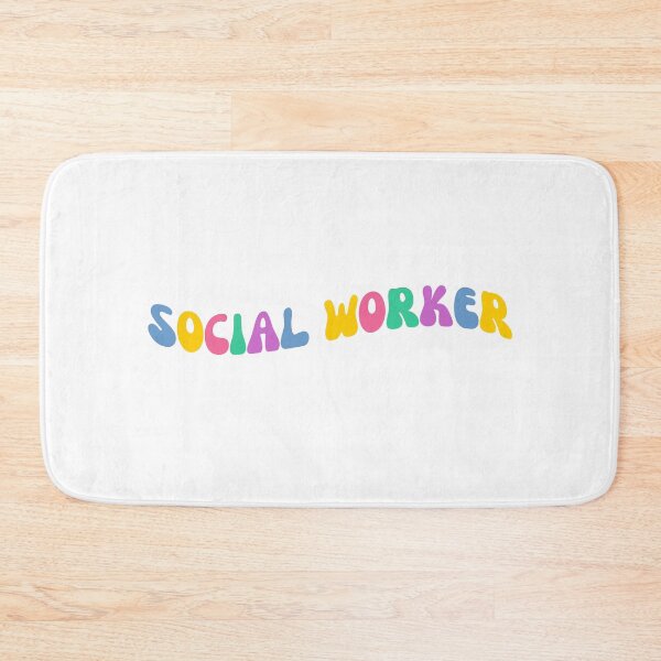 Item preview, Retro Floral Social Worker- Social Work - LSW MSW LCSW designed and sold by CaitU.
