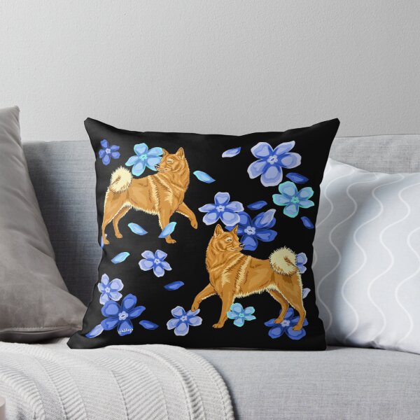 Item preview, Finnish Spitz Flowers designed and sold by waldogs.