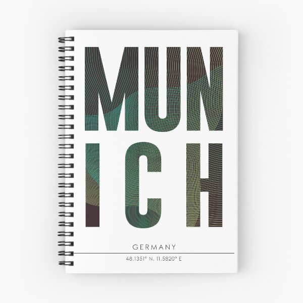 Item preview, Munich City Name Prints designed and sold by Studio Grafiikka.