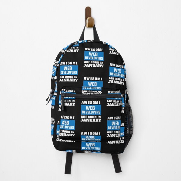 Item preview, Awesome Web Developers Are Born In January - Birthday designed and sold by Superhero Gear.