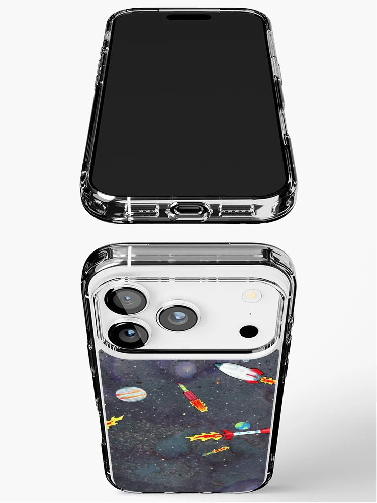 Thumbnail 3 of 5, iPhone Case, 8 Rockets designed and sold by Susan Craig.