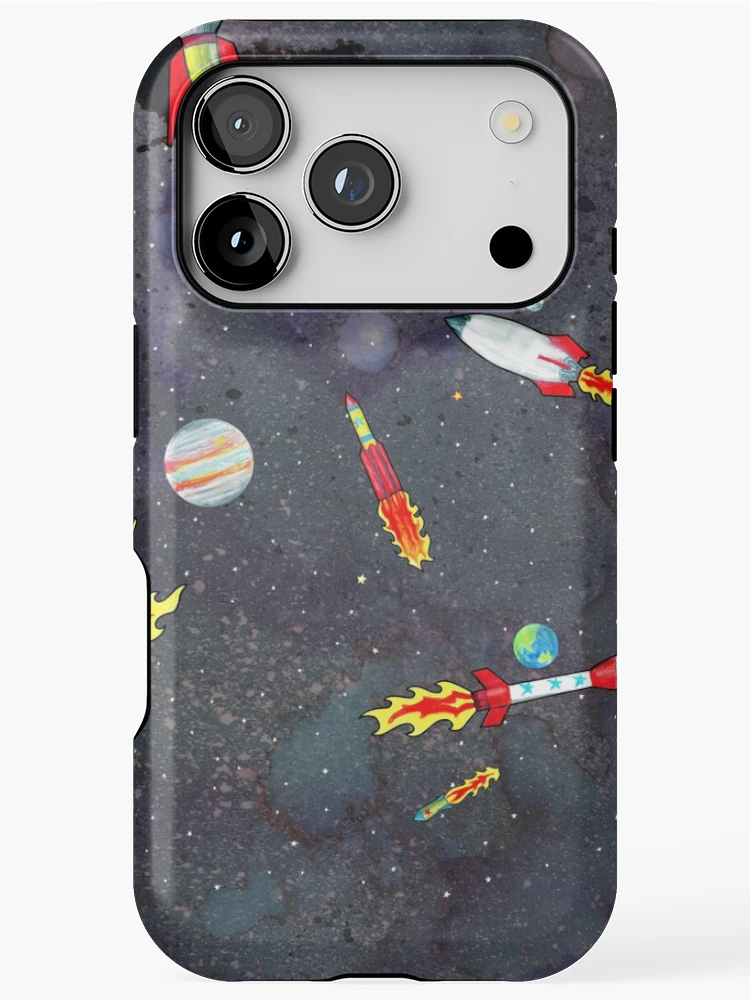 Thumbnail 1 of 4, iPhone Case, 8 Rockets designed and sold by Susan Craig.