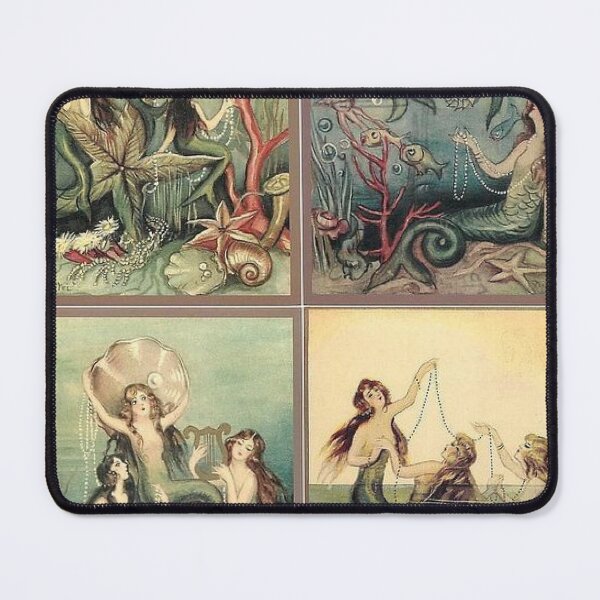 Item preview, Mermaid Screenprints designed and sold by ArtHistoryLover.