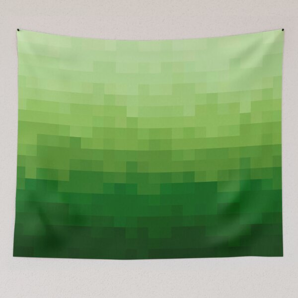 Item preview, Gradient Pixel Green designed and sold by La Chic.