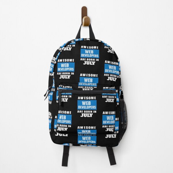 Item preview, Awesome Web Developers Are Born In July - Birthday designed and sold by Superhero Gear.