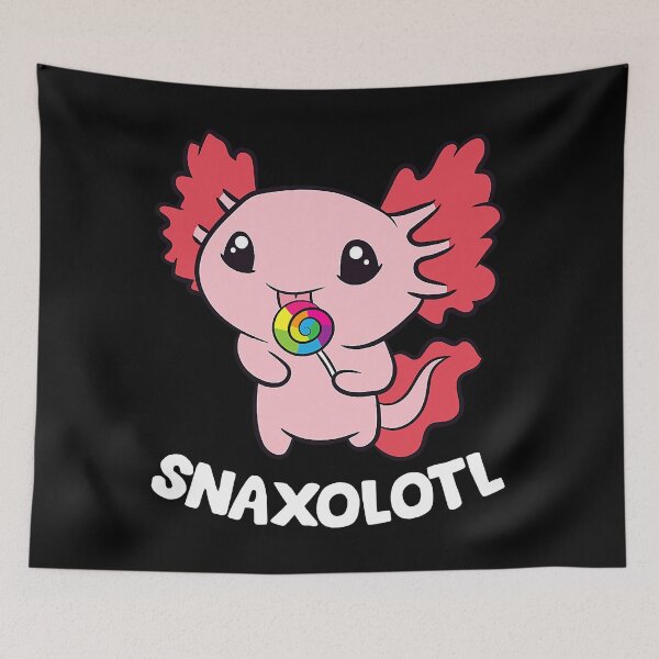 Item preview, Axolotl Sweets Lollipop Snaxolotl Kawaii Axolotl designed and sold by xmjajd.