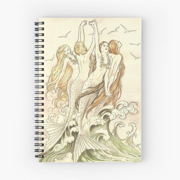 Item preview, Mermaid Sisters designed and sold by ArtHistoryLover.