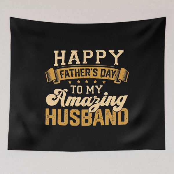 Item preview, Happy Father's Day to My Amazing Husband designed and sold by Lara Jalade.