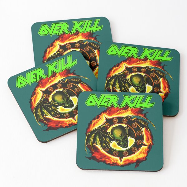 Item preview, Overkill is an American thrash metal band, formed in 1980 in New Jersey   designed and sold by SinghEspanzArt.