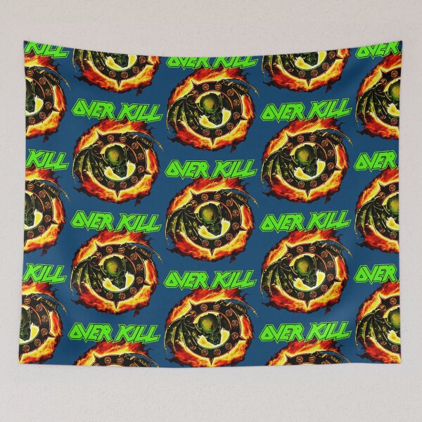 Item preview, Overkill is an American thrash metal band, formed in 1980 in New Jersey   designed and sold by SinghEspanzArt.