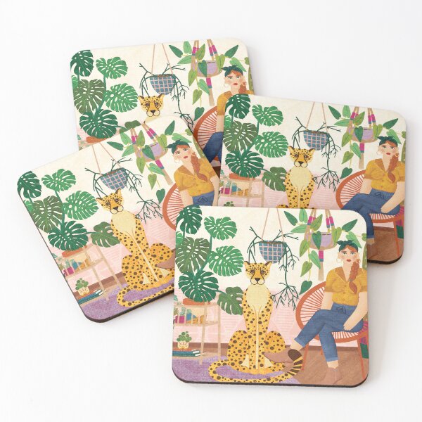 Item preview, INDOOR JUNGLE designed and sold by JasperAndPudArt.