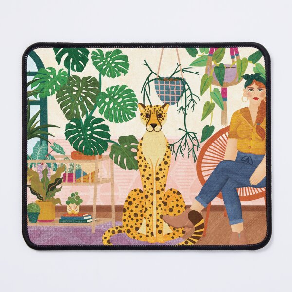 Item preview, INDOOR JUNGLE designed and sold by JasperAndPudArt.