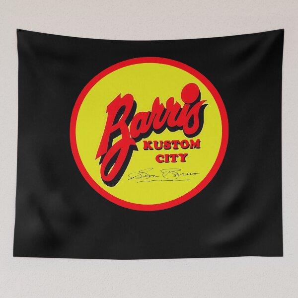 Item preview, Barris Kustom Car Vintage Tribute Decal designed and sold by LoriMccoy55.