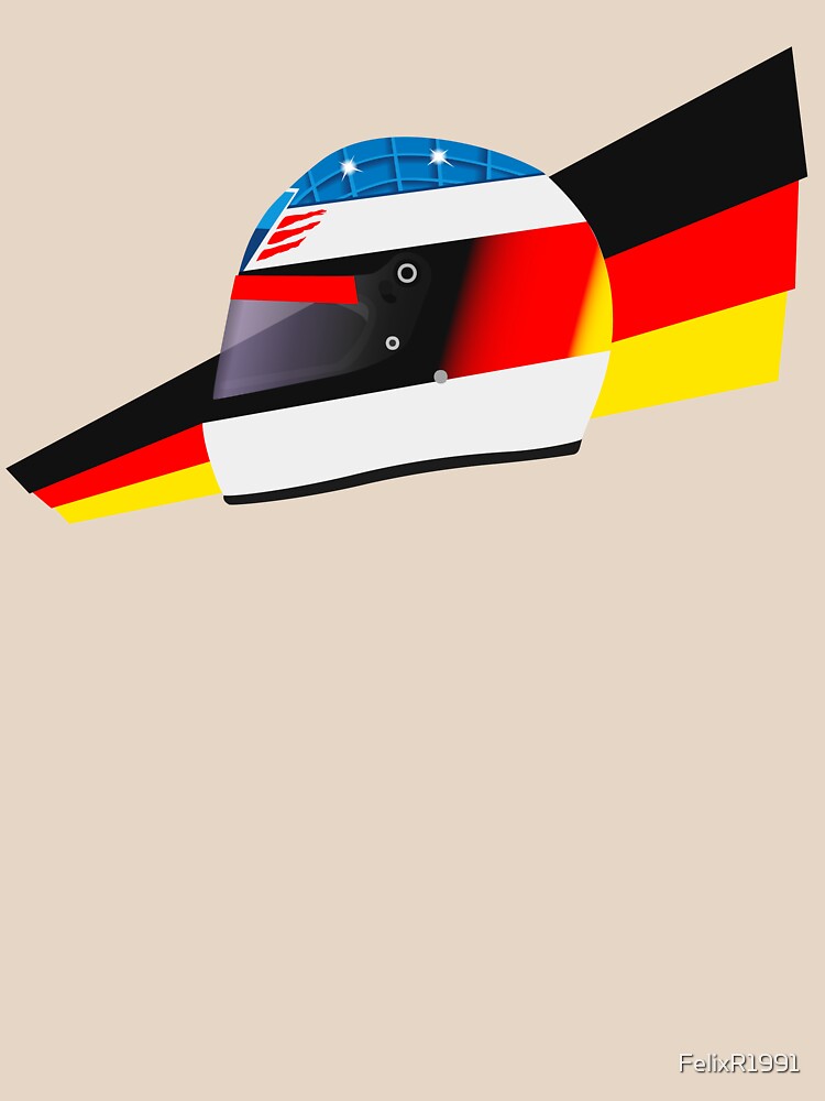 German racing driver helmet by FelixR1991