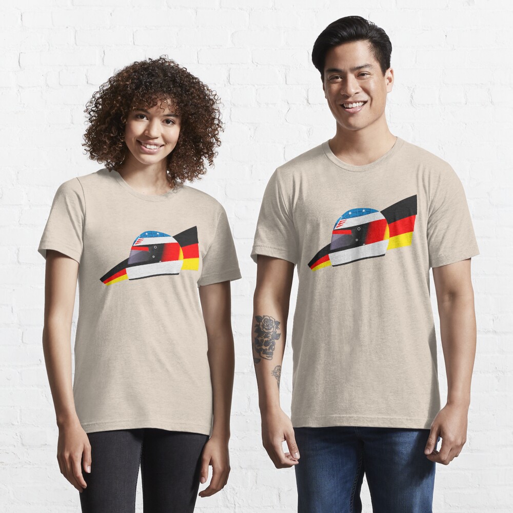 German racing driver helmet Essential T-Shirt
