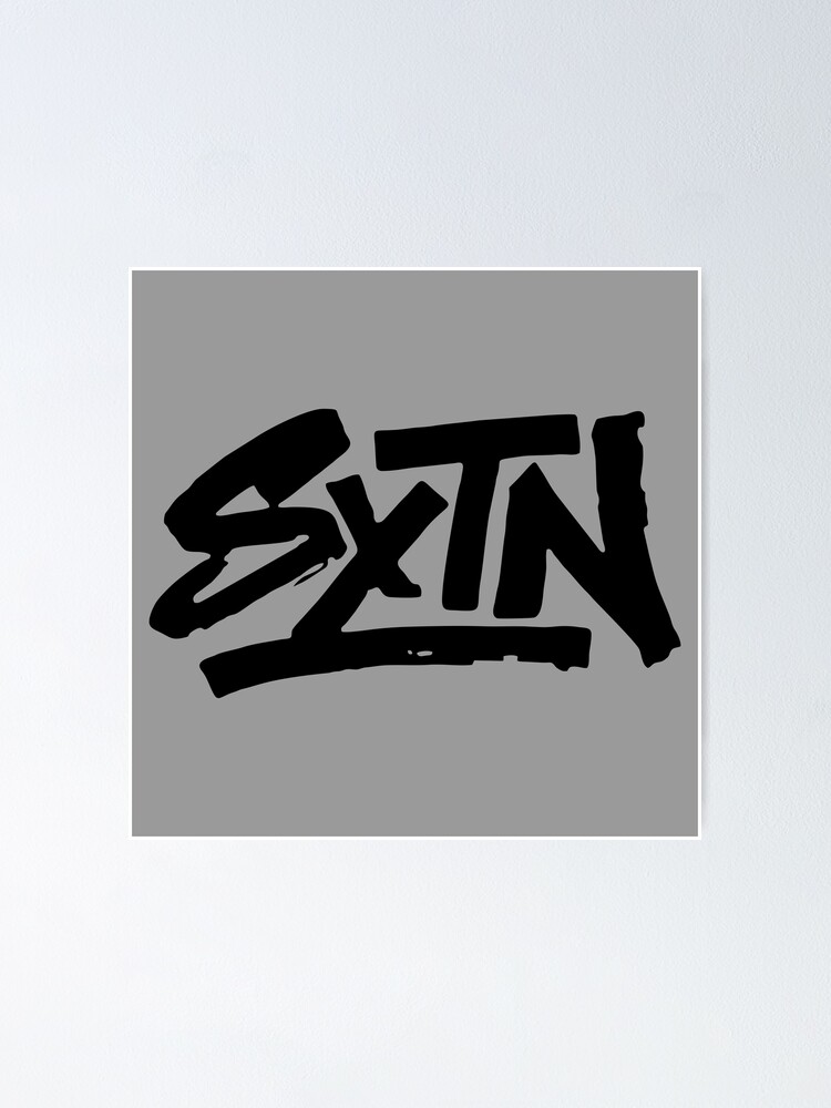 "SXTN" Poster for Sale by jaciies | Redbubble
