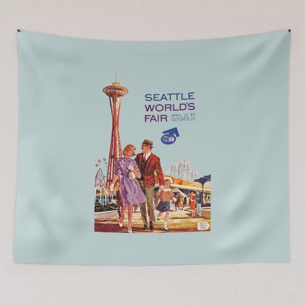 Item preview, SEATTLE WORLD'S FAIR BROCHURE designed and sold by ThrowbackAds.