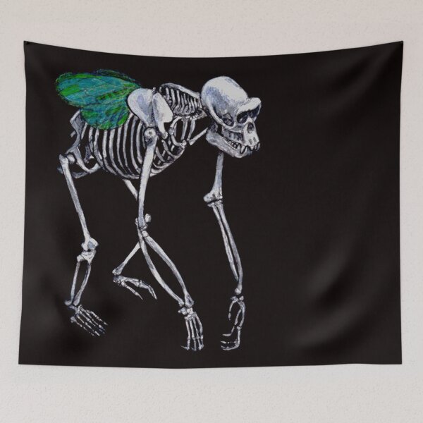 Item preview, Flying monkey skeleton designed and sold by voomoo.