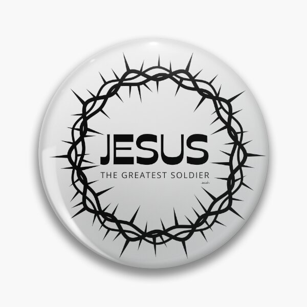 Item preview, JESUS - THE GREATEST SOLDIER designed and sold by GODLOVES by Isaiah .