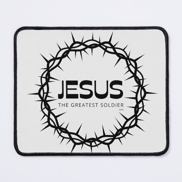 Item preview, JESUS - THE GREATEST SOLDIER designed and sold by GODLOVES by Isaiah .