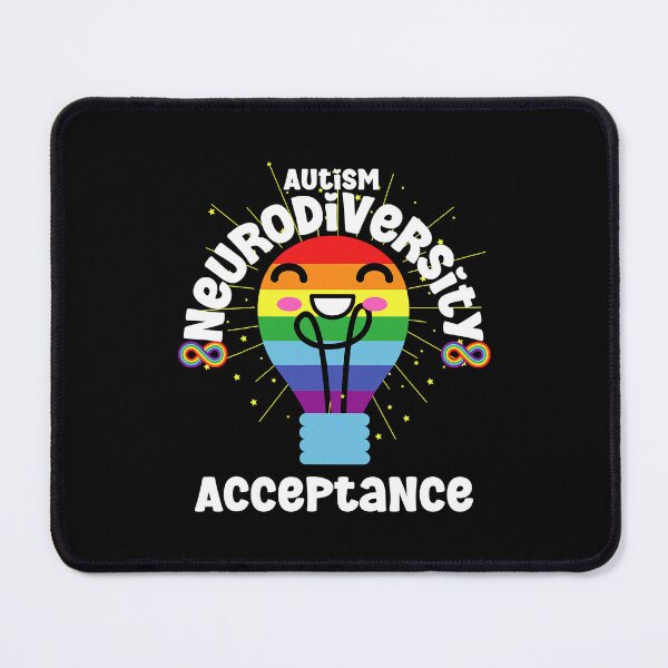Item preview, Autism Neurodiversity Acceptance Kawaii Light Bulb designed and sold by HaaChris-Artis.