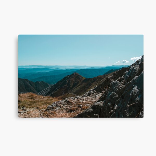 Item preview, /// Alpine Air /// Sunday midday view from Main Track lookout Blue Lake, Kosciuszko NP, NSW Australia  designed and sold by Est-Image-Co.