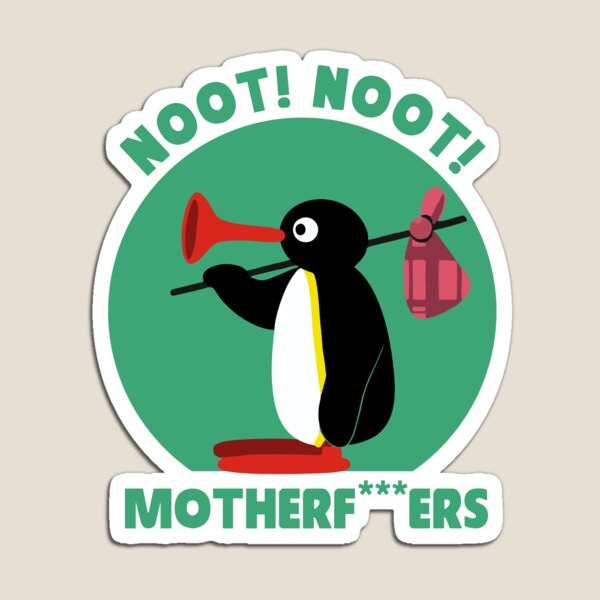 Vista previa del artículo con la obra «no no no pingu retro vintage», diseñado y vendido por Ranscreative.