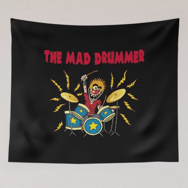 Item preview, The Crazy Drummer designed and sold by Naleelo02.