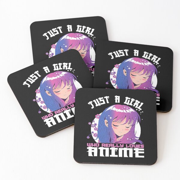 Item preview, Just A Girl Who Really Loves Anime designed and sold by nwaja-art.