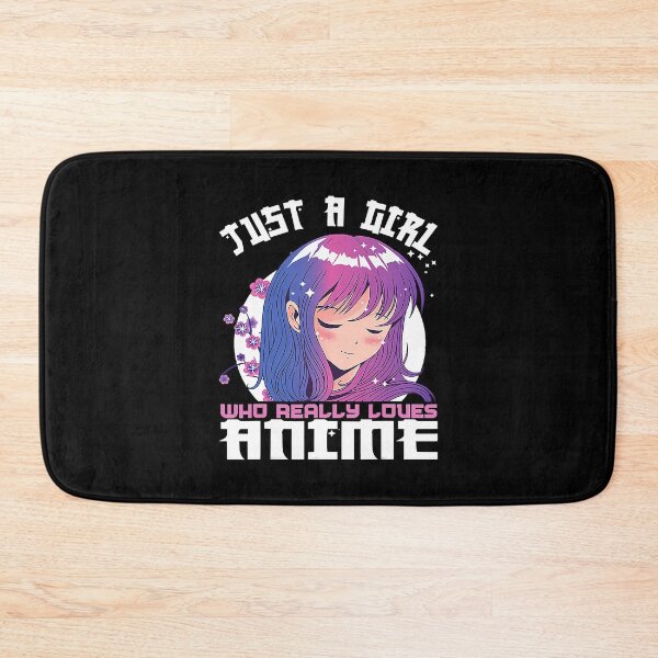 Item preview, Just A Girl Who Really Loves Anime designed and sold by nwaja-art.
