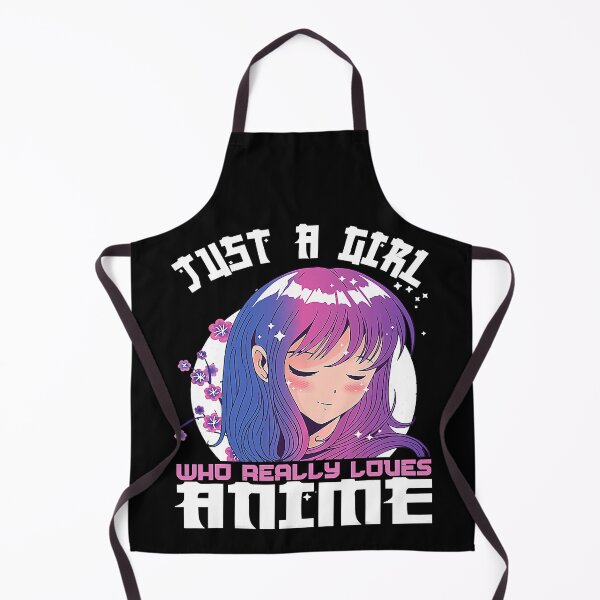 Item preview, Just A Girl Who Really Loves Anime designed and sold by nwaja-art.