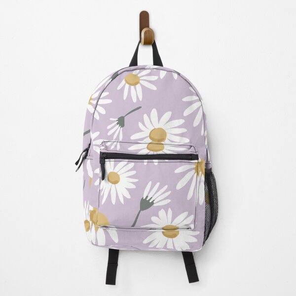 Item preview, white daisies on lavender designed and sold by daniellemah.