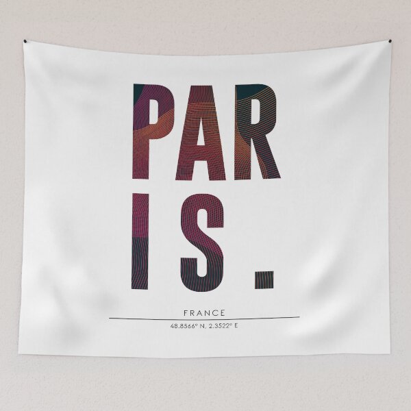 Item preview, Paris City Name Print designed and sold by Studio Grafiikka.
