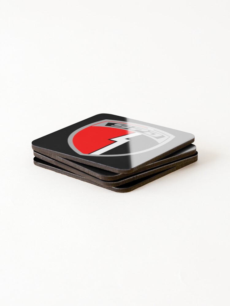 Thumbnail 4 of 5, Coasters (Set of 4), SPD Red Ranger designed and sold by ProductosCrisa.