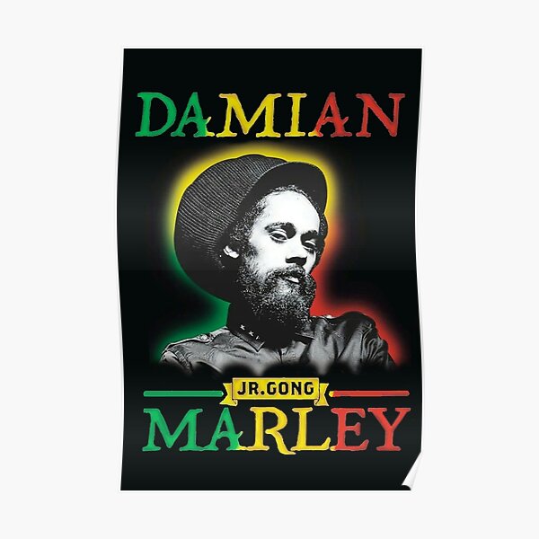 Rastafarian Black Cat DJ Rasta Kitty Poster by Random Galaxy