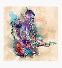 Guitar Boy Photographic Print