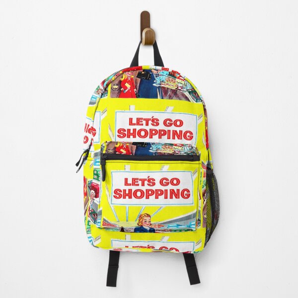 Item preview, LET'S GO SHOPPING designed and sold by ThrowbackAds.