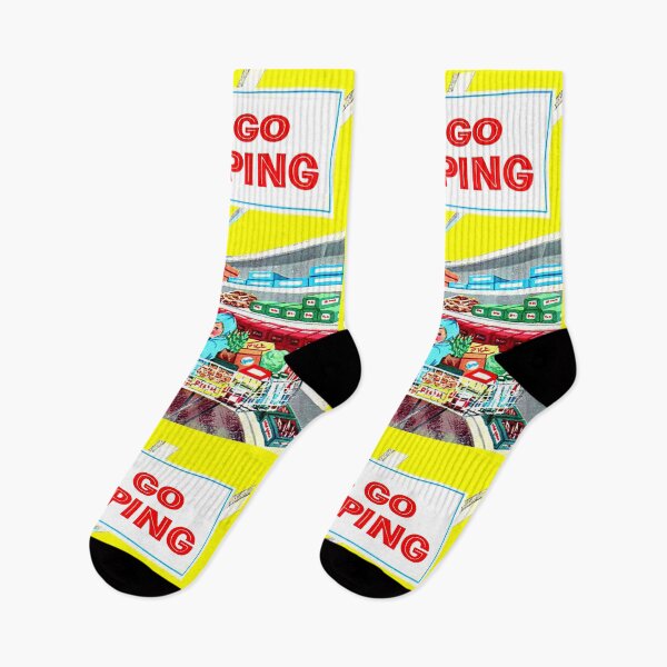 Item preview, LET'S GO SHOPPING designed and sold by ThrowbackAds.