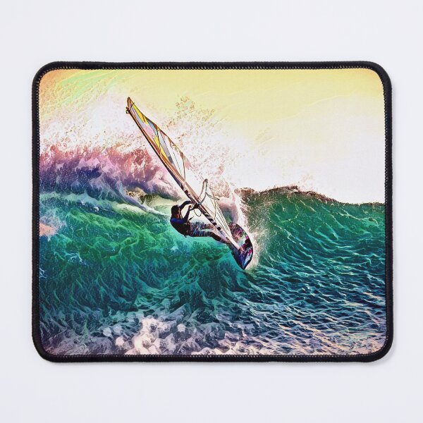 Item preview, Windsurfer At Sunset designed and sold by Heathermarie321.