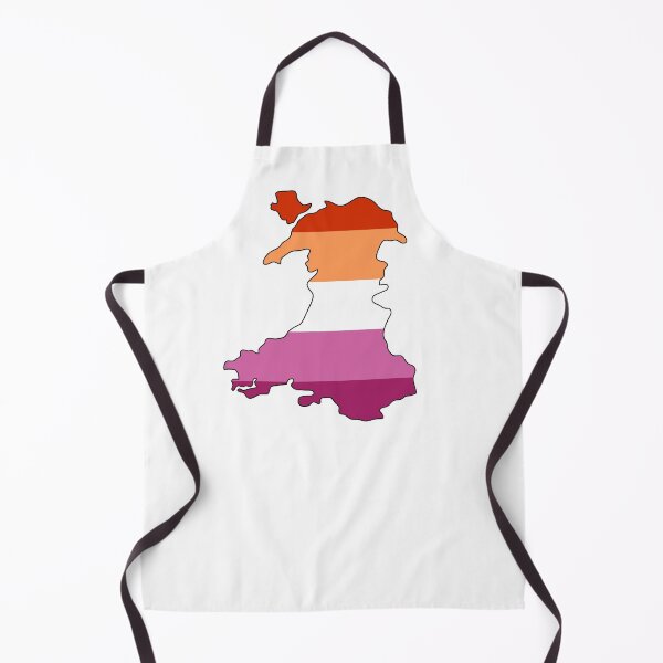 Item preview, Wales Outline - Lesbian Pride Flag designed and sold by uni-que-designs.
