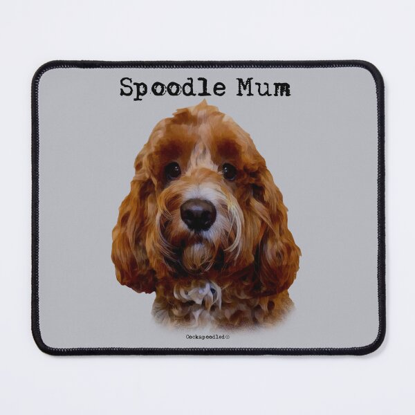 Item preview, Red Cockapoo / Spoodle Dog Mum designed and sold by Happy Dog Doodles.
