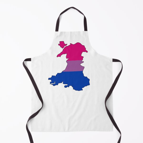 Item preview, Wales Outline - Bi Pride Flag designed and sold by uni-que-designs.