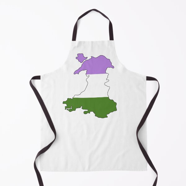 Item preview, Wales Outline - Genderqueer Pride Flag designed and sold by uni-que-designs.
