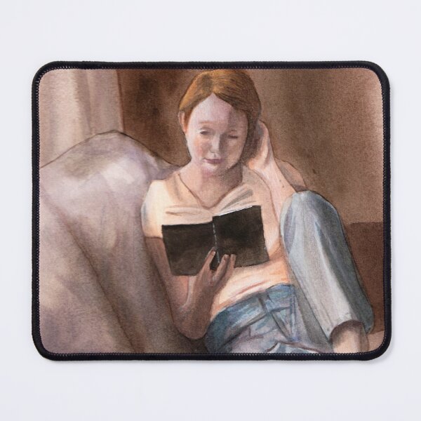 Item preview, Cosy illustration of woman reading designed and sold by Bexter97.