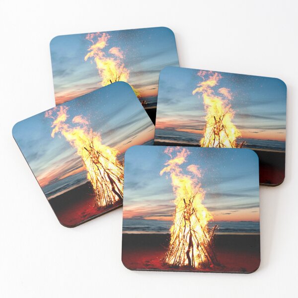 Item preview, Bonfire in the Beach designed and sold by CryptoEnths.