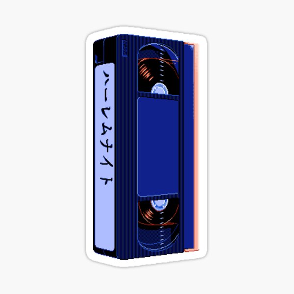 ~ V H S ~ Sticker