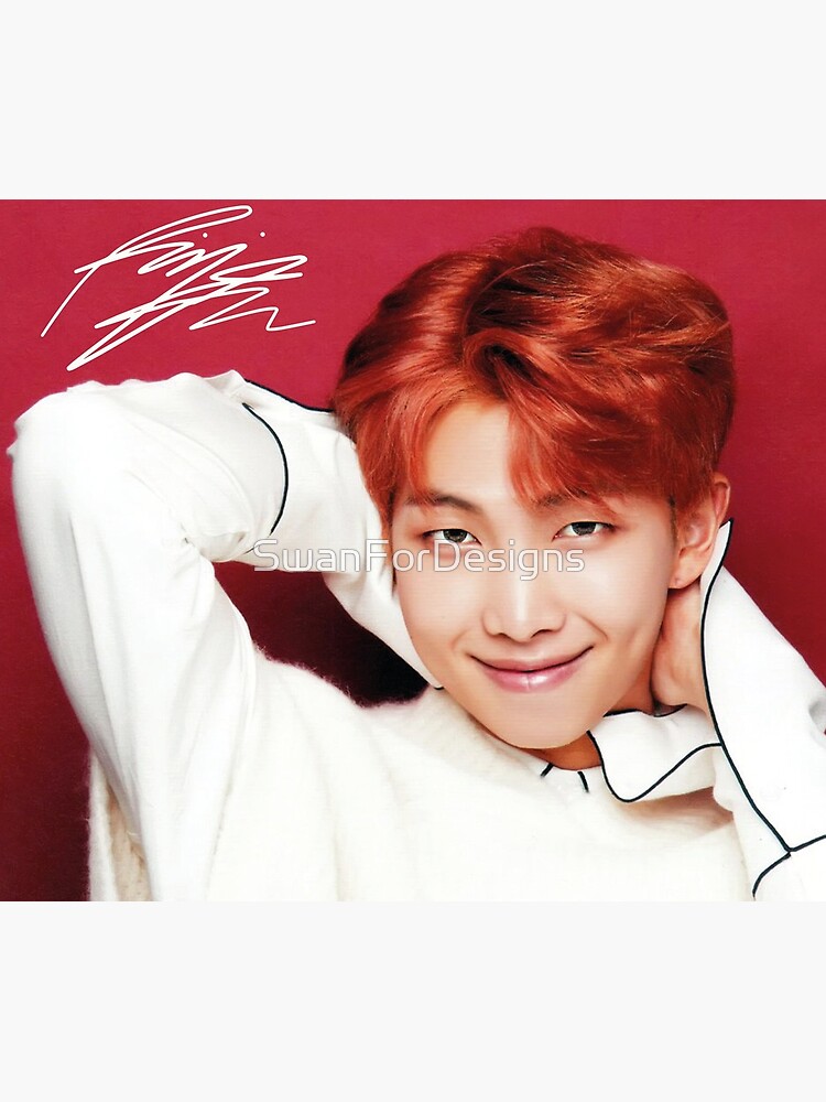 "BTS Kim Namjoon" Poster for Sale by SwanForDesigns Redbubble